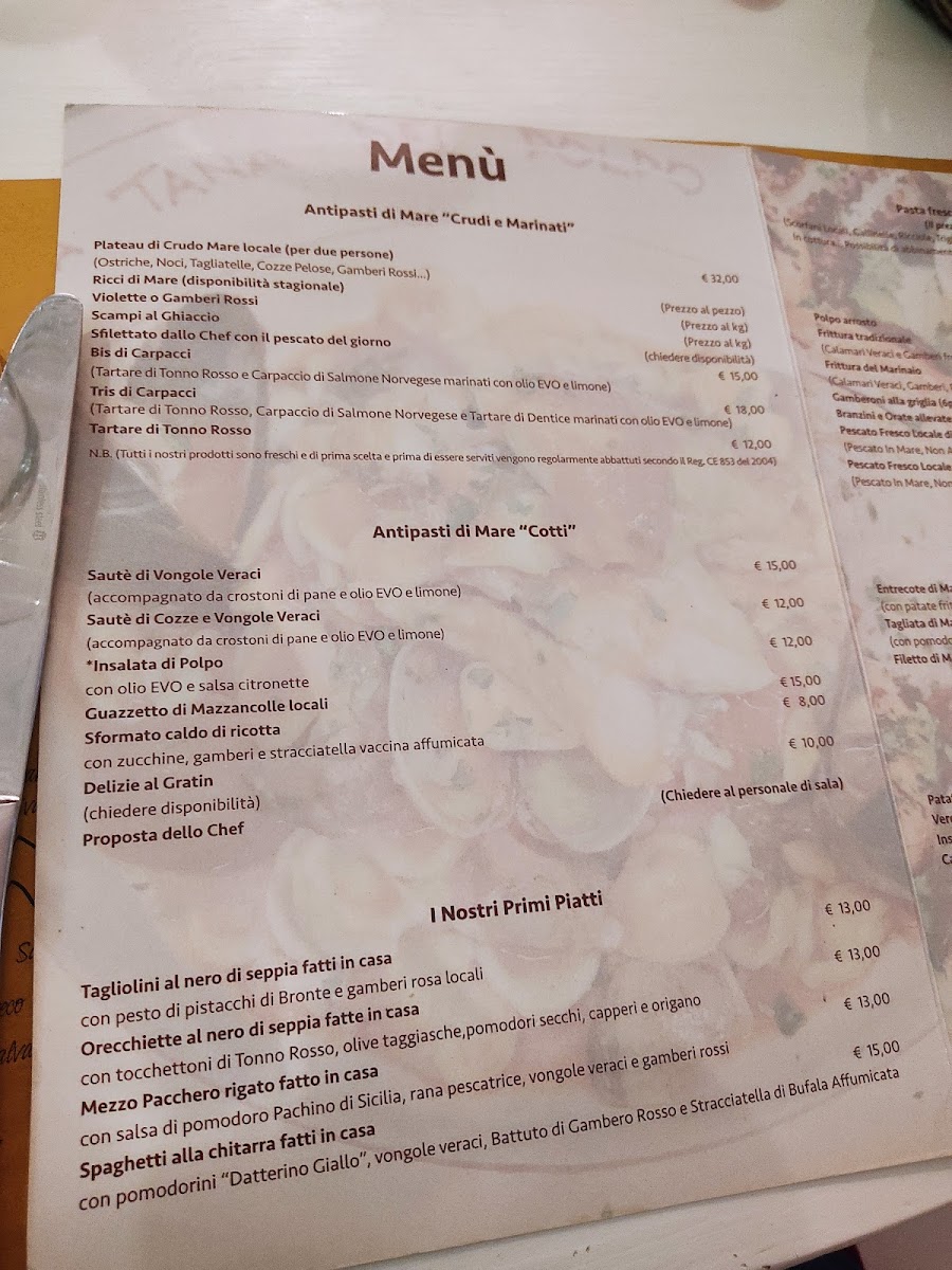 Menu Ristorante Da Vito-7