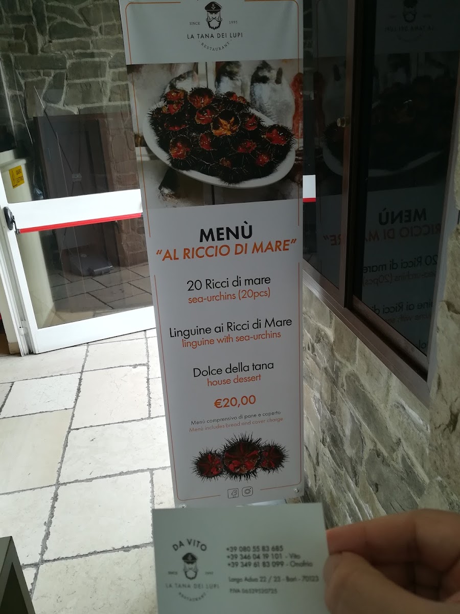 Menu Ristorante Da Vito-9